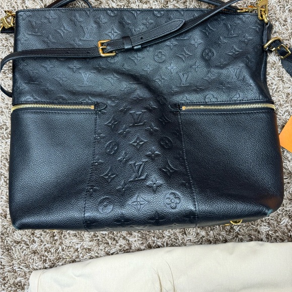 melie m empreinte louis vuitton black Handbag - Picture 6 of 11